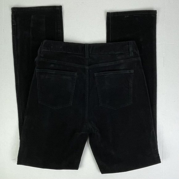 Talbots Heritage Corduroy Pants Black Straight Mid R Cotton Women’s 6‎ 30X30 EUC - Picture 7 of 8